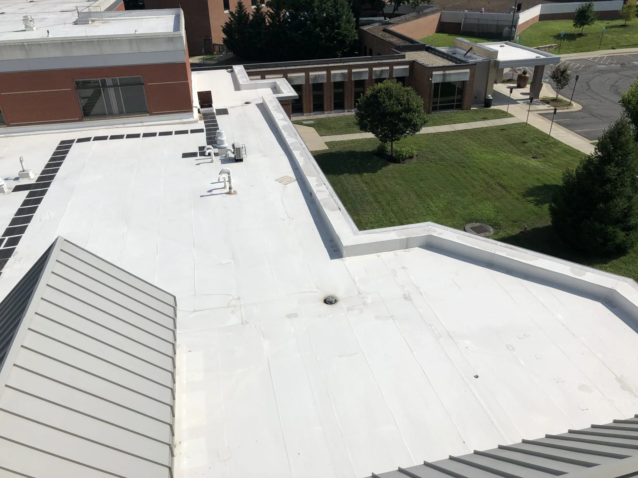 White EPDM Roofing in Fayetteville, NC