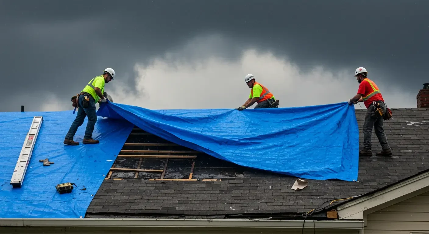 Hail Damage Roof Insurance Claims in Fayetteville, NC